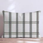 Christmas Morning Windowpane Throw Pillow throw pillow - Hillcroft Home