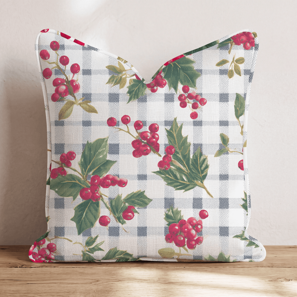 Christmas Picnic Throw Pillow - Hillcroft Home