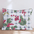 Christmas Picnic Throw Pillow - Hillcroft Home