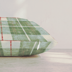 Christmas Plaid Shirt Throw Pillow throw pillow - Hillcroft Home