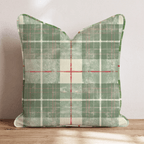 Christmas Plaid Shirt Throw Pillow throw pillow - Hillcroft Home