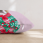 Christmas Sweater French Bulldog Throw Pillow - Hillcroft Home