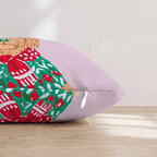 Christmas Sweater Goldendoodle Throw Pillow - Hillcroft Home