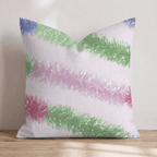 Christmas Tinsel Throw Pillow - Hillcroft Home