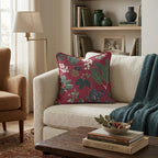 Christmas Trunk Throw Pillow - Hillcroft Home