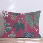 Christmas Trunk Throw Pillow - Hillcroft Home