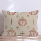 Church Pumpkin Patch Throw Pillow - Hillcroft Home