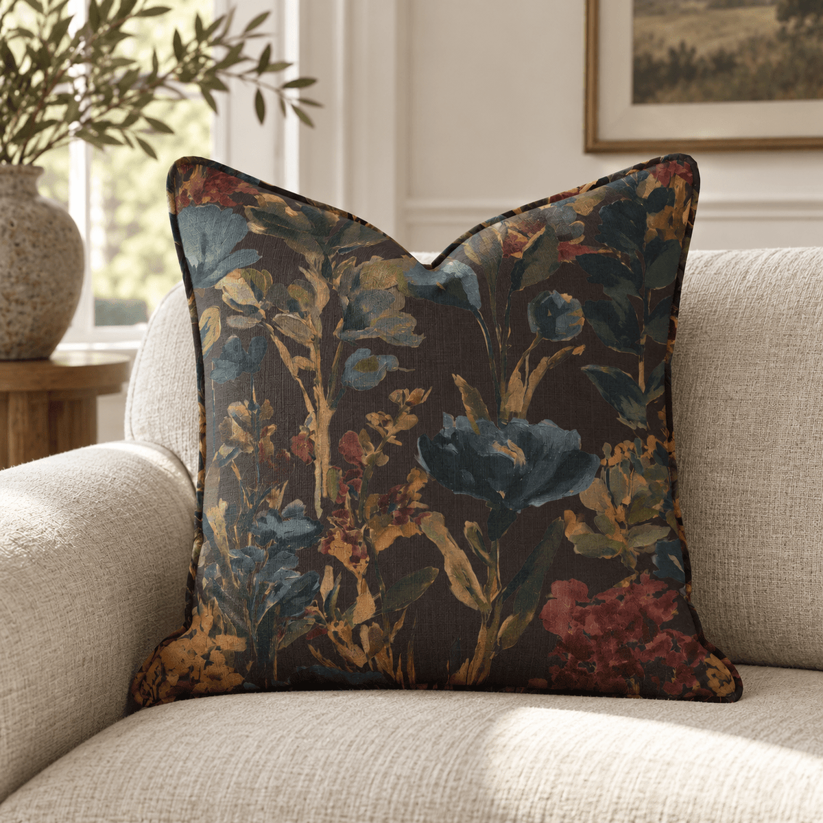 Cider Gardens Throw Pillow throw pillow - Hillcroft Home