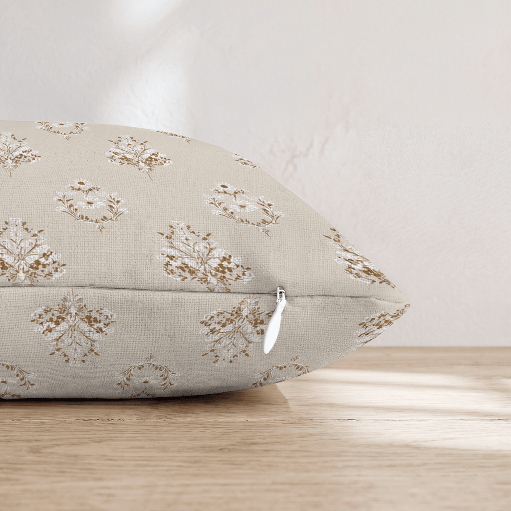 Cider Stone Throw Pillow - Hillcroft Home