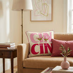 Cin Cin Throw Pillow - Hillcroft Home