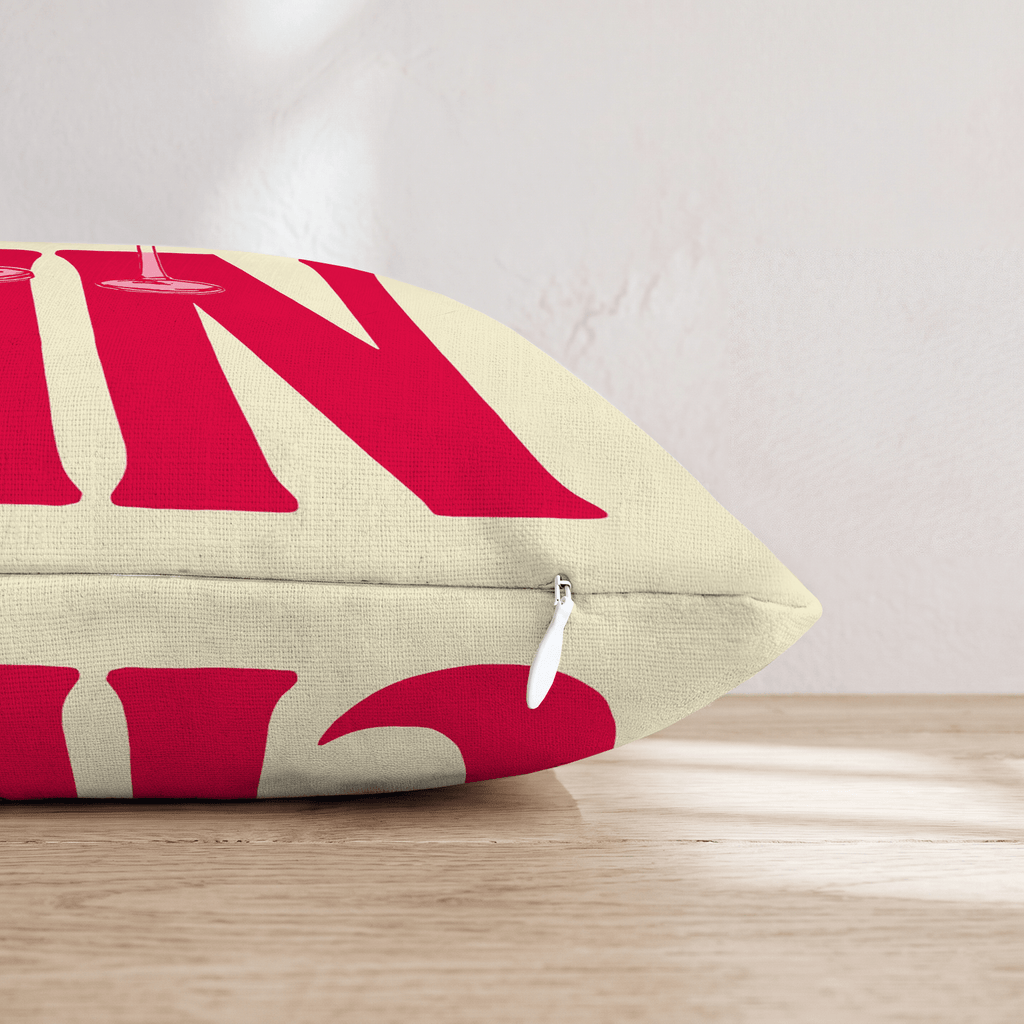 Cin Cin Throw Pillow - Hillcroft Home
