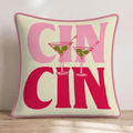 Cin Cin Throw Pillow - Hillcroft Home