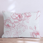 Cing Roses Throw Pillow - Hillcroft Home