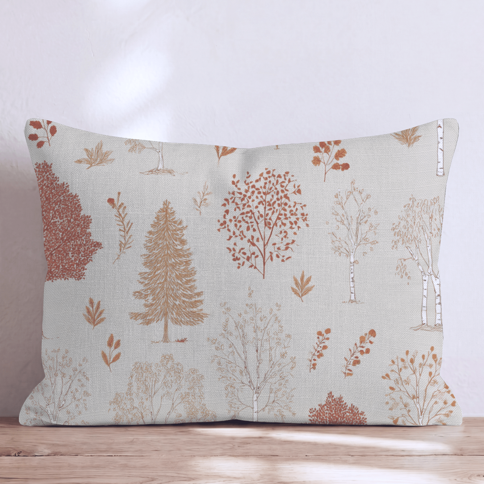Cinnamon Grove Throw Pillow - Hillcroft Home