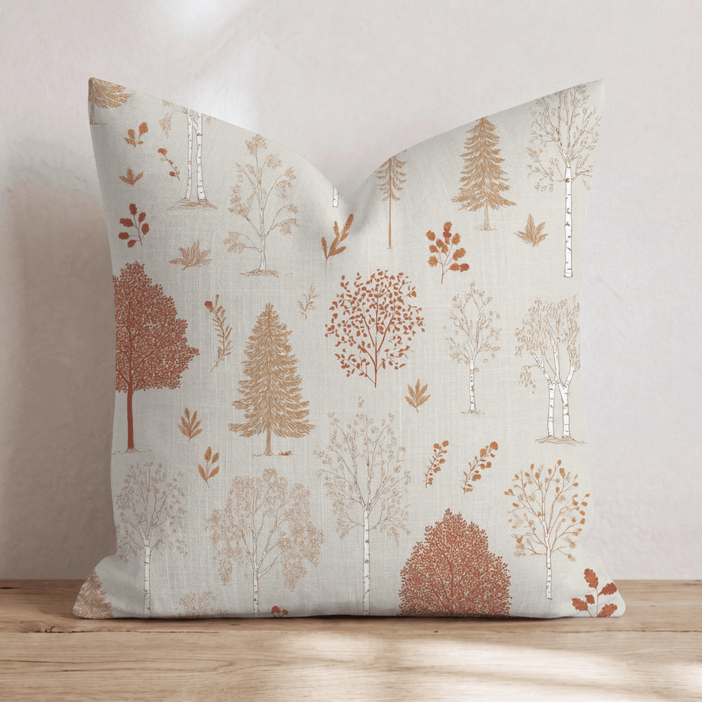 Cinnamon Grove Throw Pillow - Hillcroft Home
