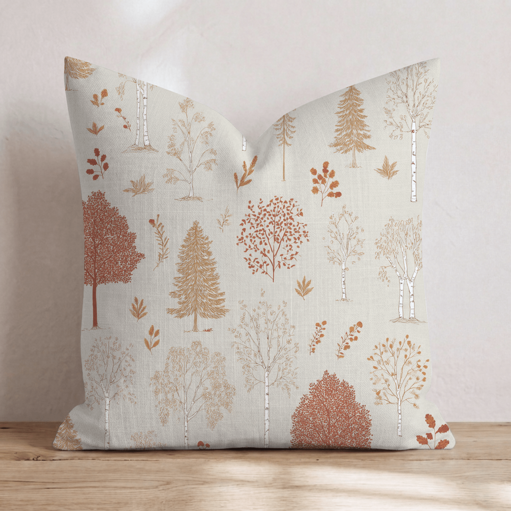 Cinnamon Grove Throw Pillow - Hillcroft Home