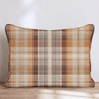 Classic Autumn Tartan Throw Pillow - Hillcroft Home