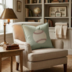 Classic Baseball Throw Pillow - Hillcroft Home