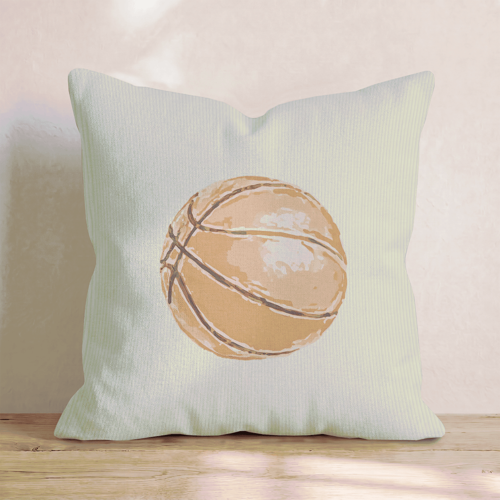 Classic Basketball Throw Pillow - Hillcroft Home
