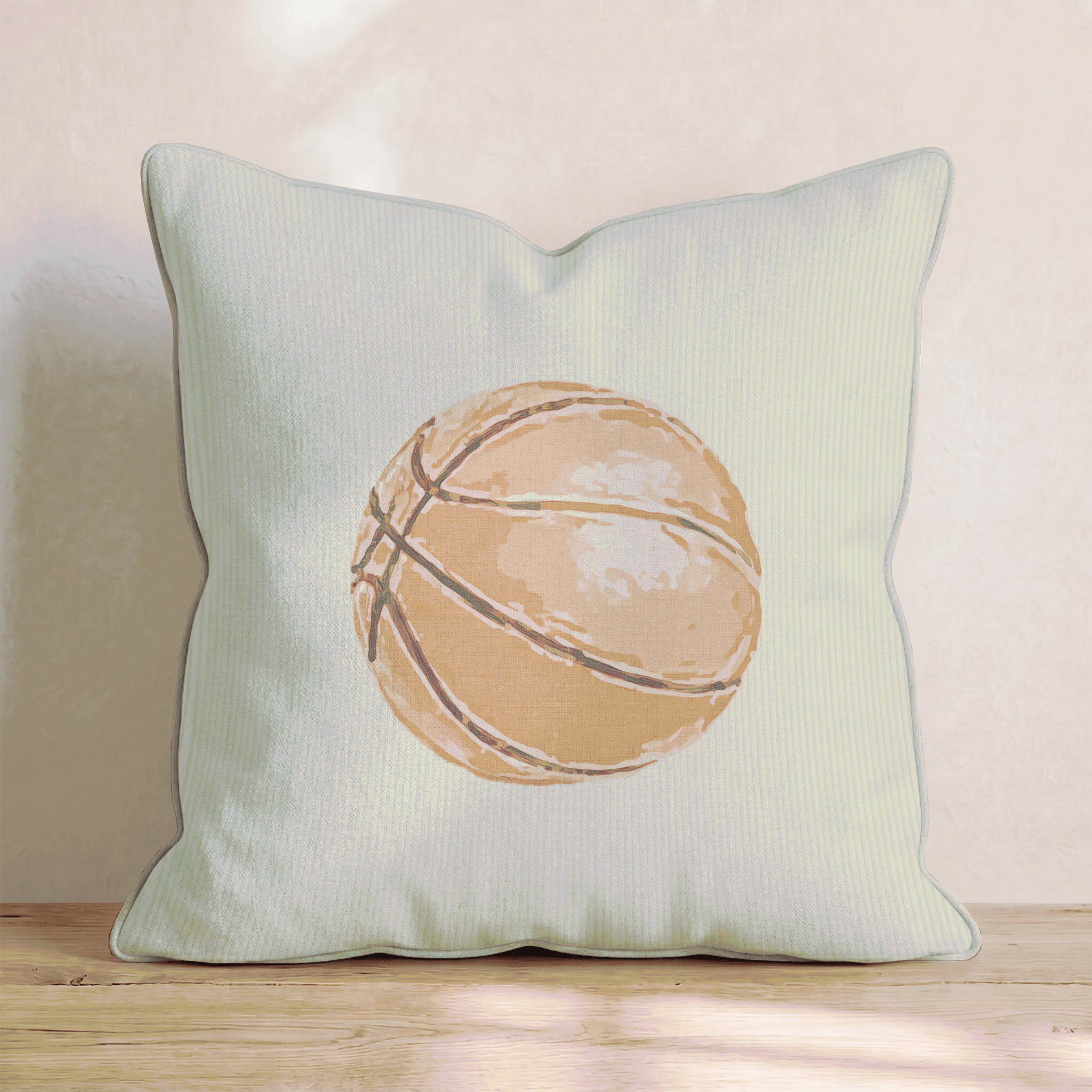 Classic Basketball Throw Pillow - Hillcroft Home