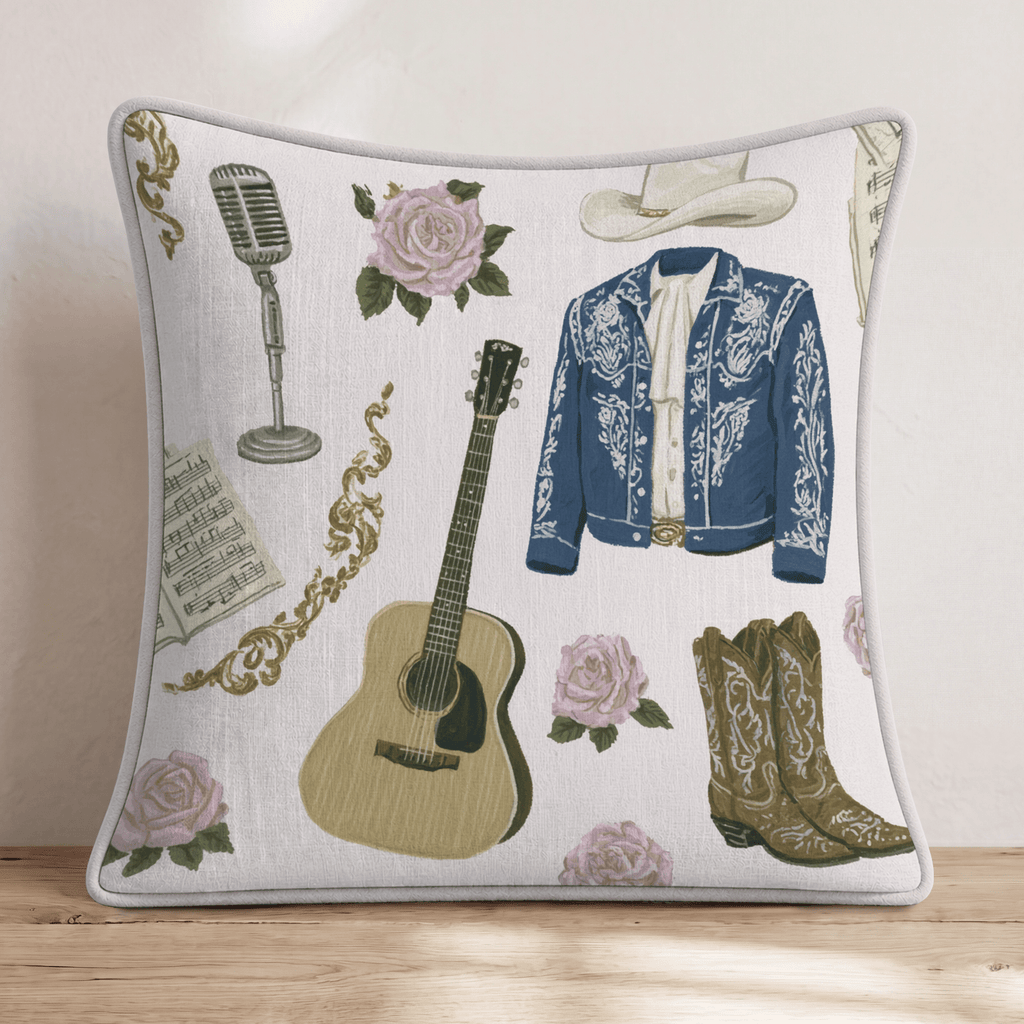 Classic Country Throw Pillow - Hillcroft Home