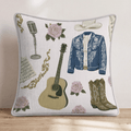 Classic Country Throw Pillow - Hillcroft Home