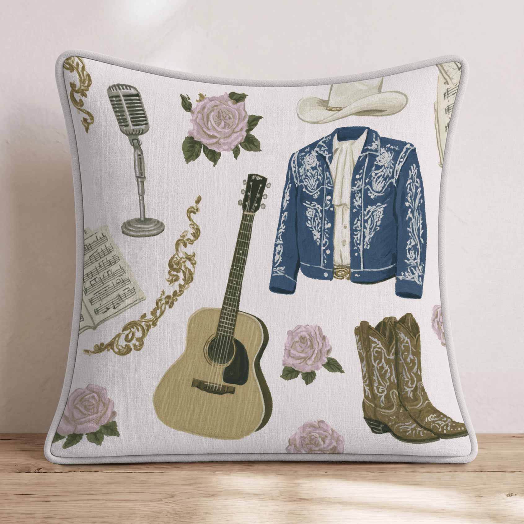 Classic Country Throw Pillow - Hillcroft Home