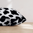 Classic Cow Hide Throw Pillow - Hillcroft Home