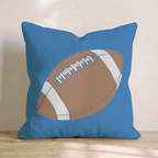 Classic Football Throw Pillow - Hillcroft Home