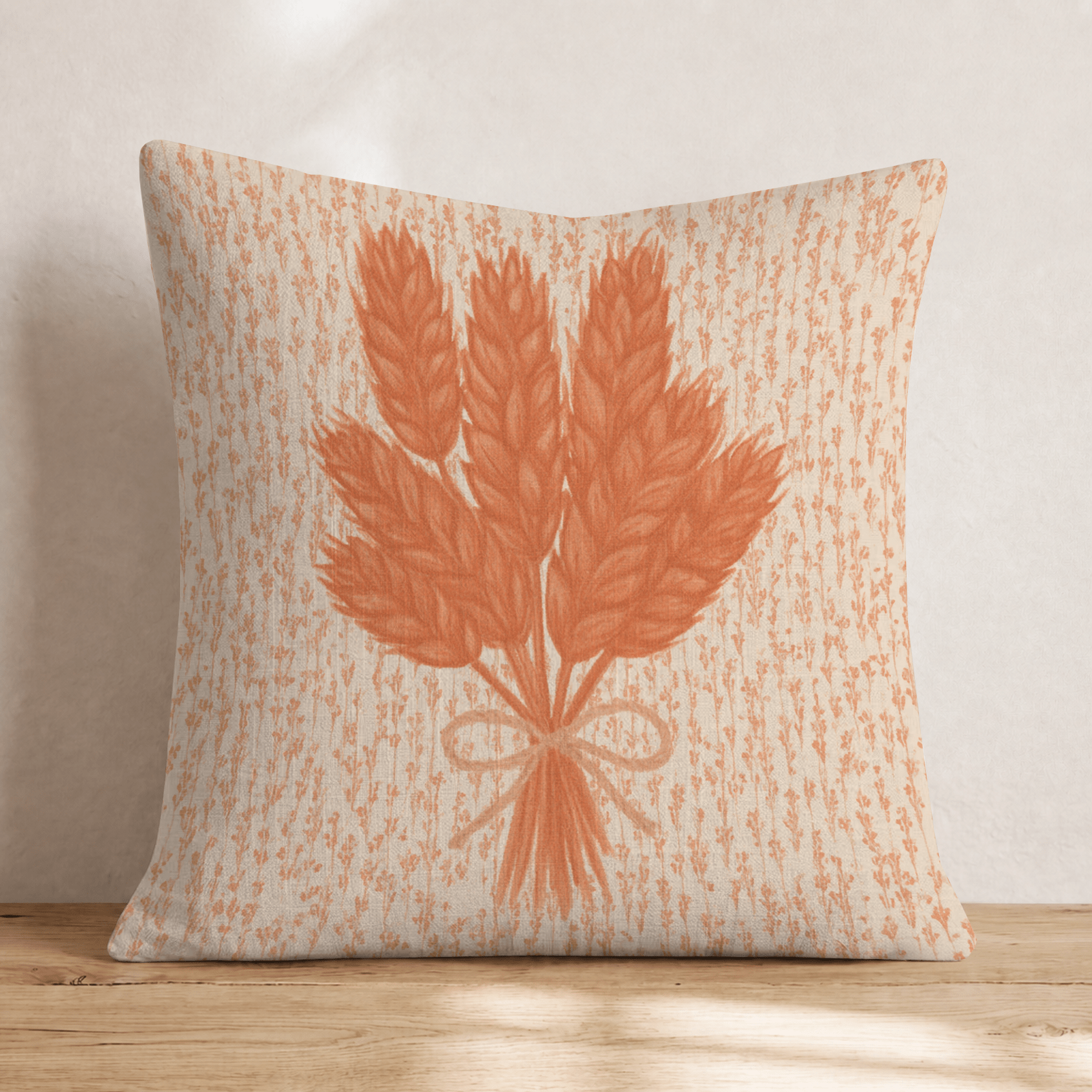 Classic Grain Throw Pillow - Hillcroft Home