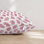 Classic Pink Joy Throw Pillow - Hillcroft Home
