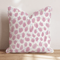Classic Pink Joy Throw Pillow - Hillcroft Home