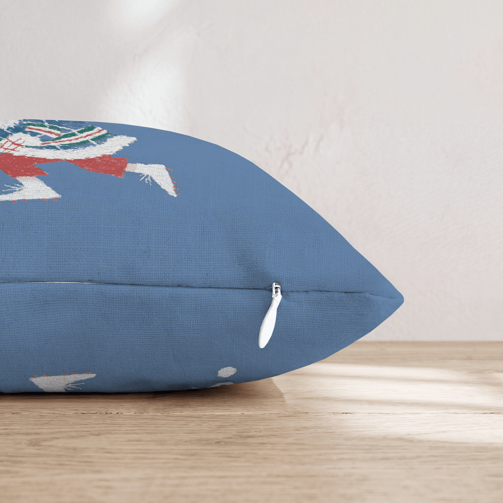 Claus Lacrosse Throw Pillow - Hillcroft Home