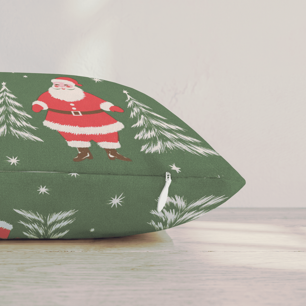 Clause for Celebration Throw Pillow throw pillow - Hillcroft Home