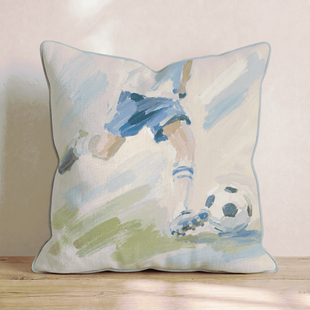 Cleats to the Goal Throw Pillow - Hillcroft Home