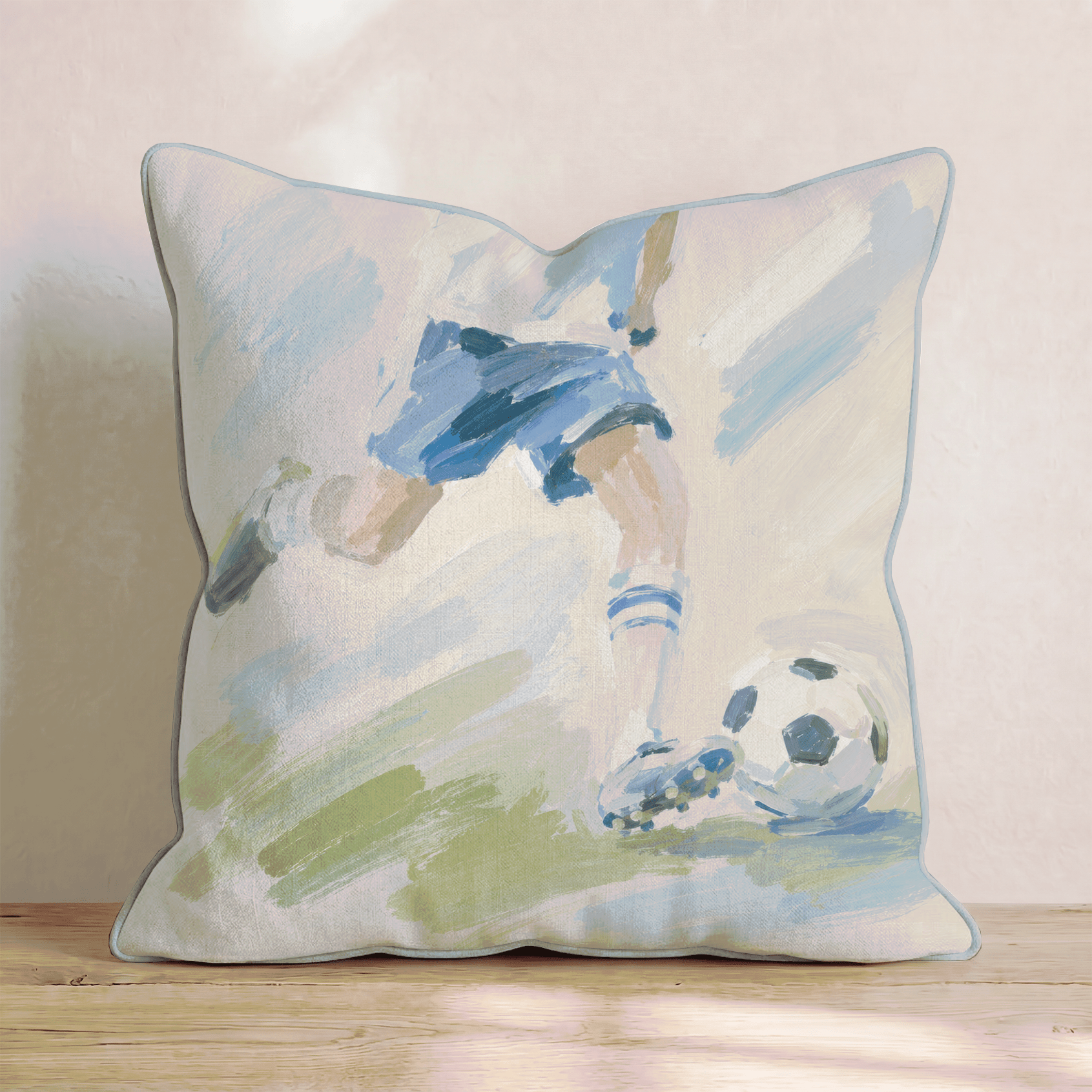 Cleats to the Goal Throw Pillow - Hillcroft Home