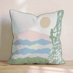 Climb to the Top Throw Pillow - Hillcroft Home