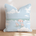 Cloud Beach Throw Pillow - Hillcroft Home