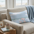 Cloud Beach Throw Pillow - Hillcroft Home