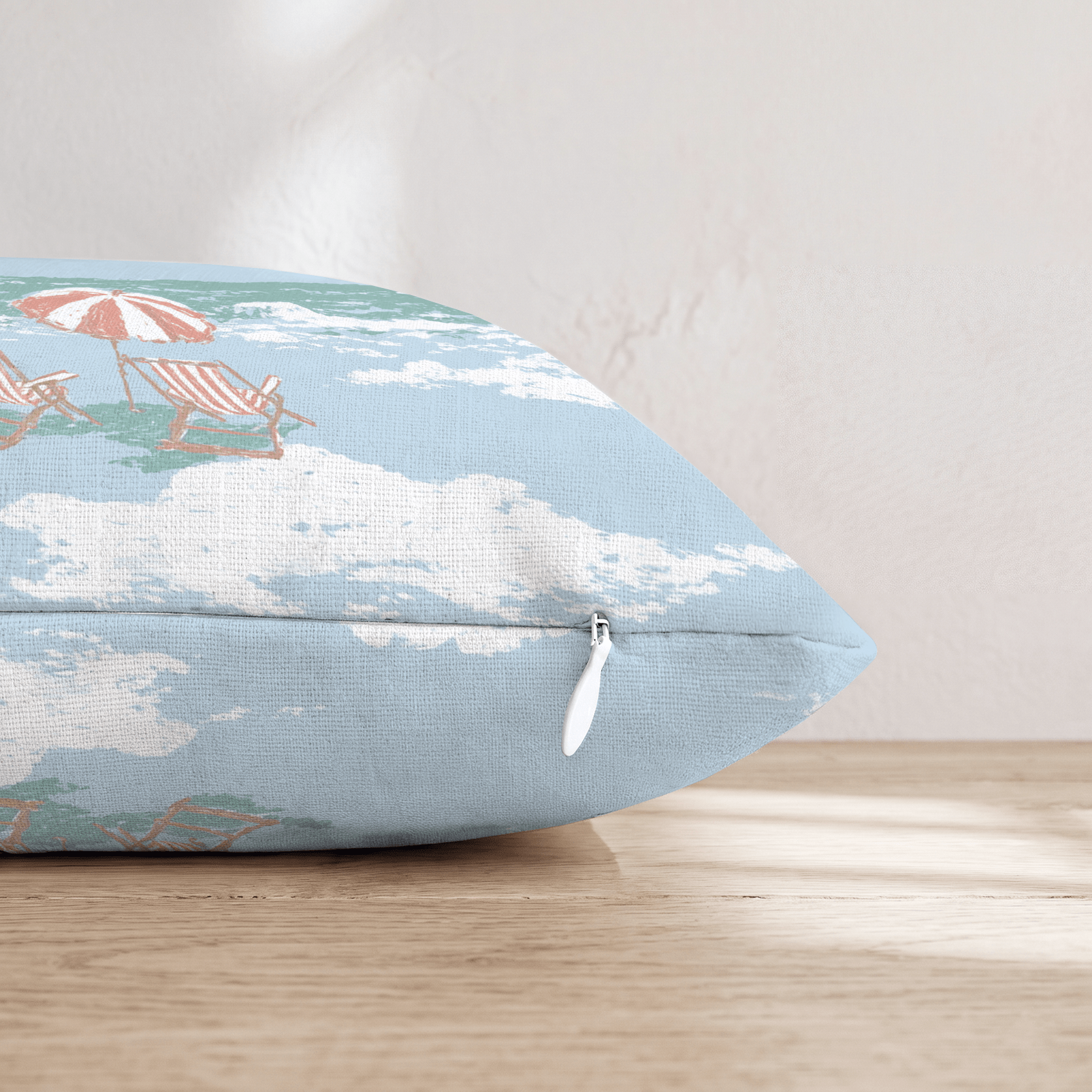 Cloud Beach Throw Pillow - Hillcroft Home