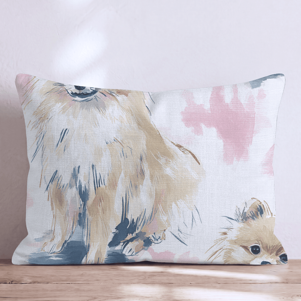 Cloud Nine Pom Throw Pillow - Hillcroft Home
