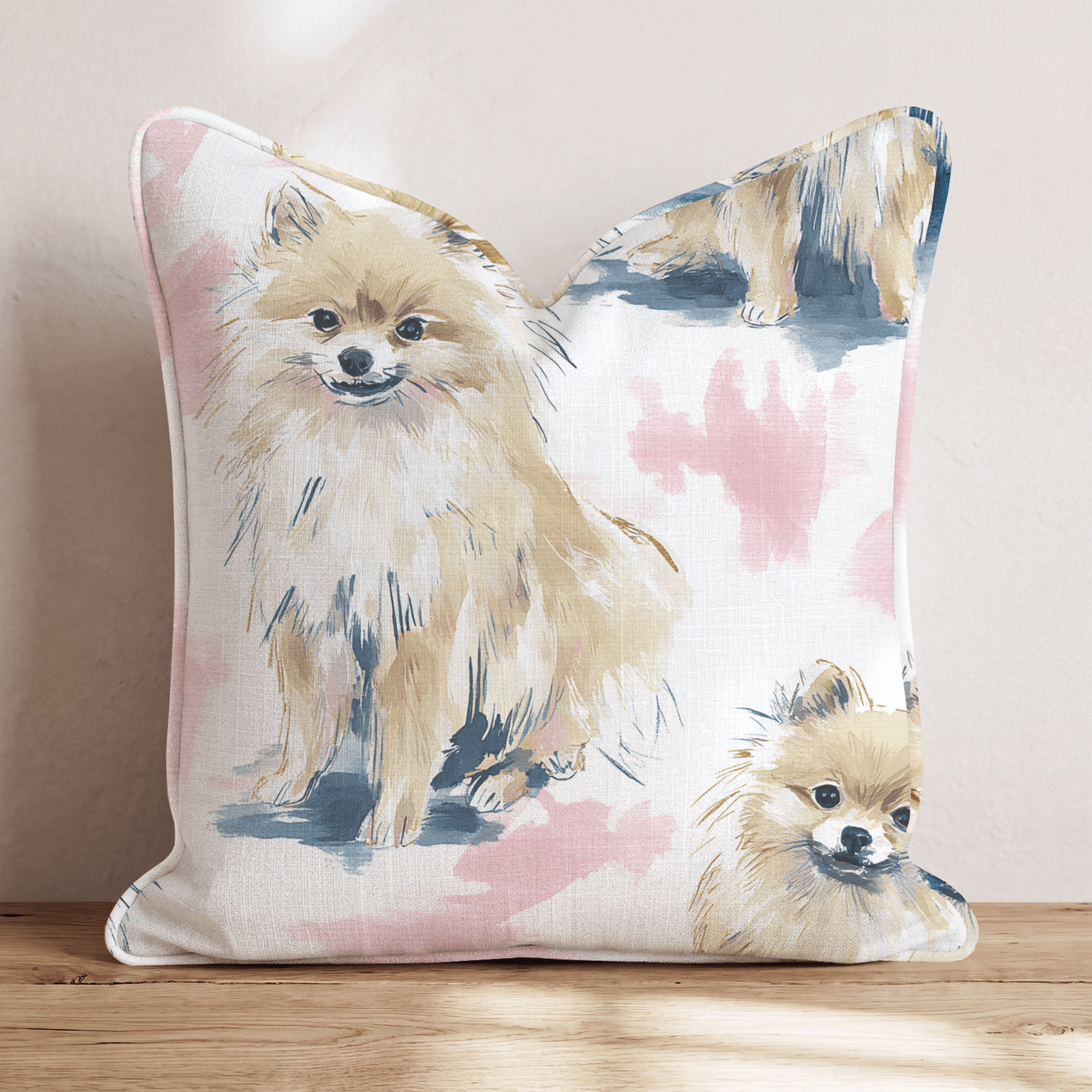 Cloud Nine Pom Throw Pillow - Hillcroft Home