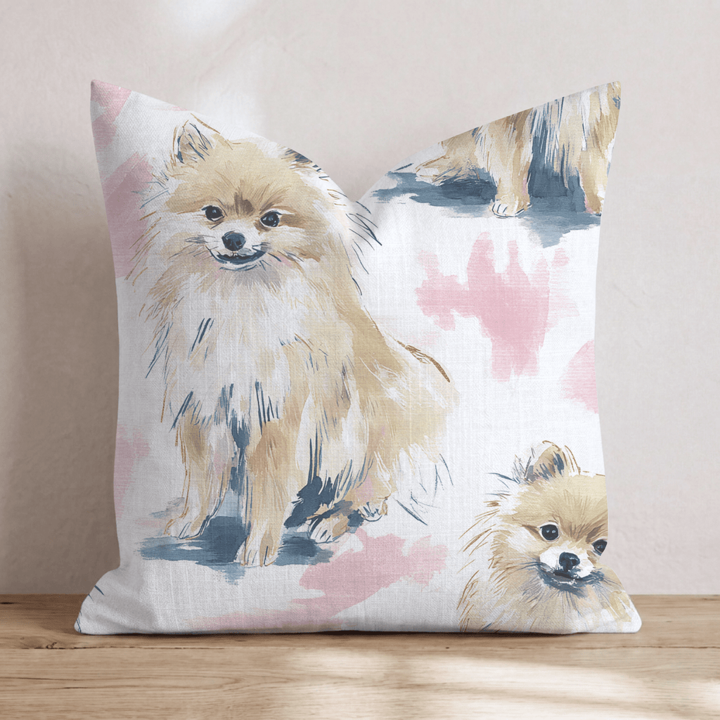 Cloud Nine Pom Throw Pillow - Hillcroft Home