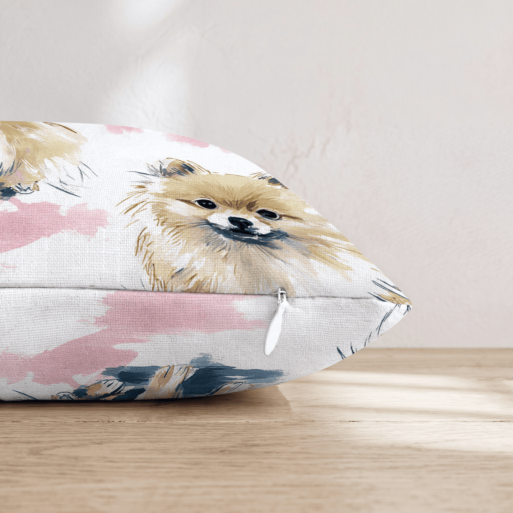 Cloud Nine Pom Throw Pillow - Hillcroft Home