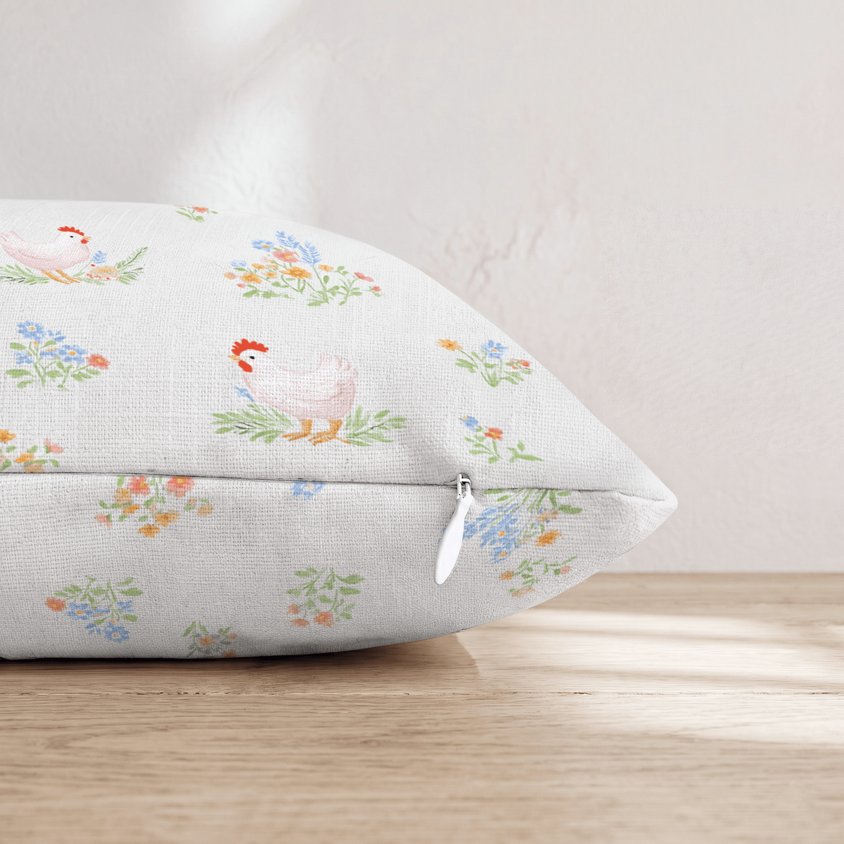 Cluck & Co Throw Pillow - Hillcroft Home