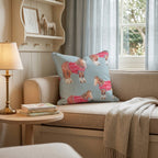 Clydesdale Sweaters Throw Pillow - Hillcroft Home