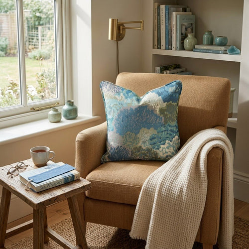 Coastal Charm Throw Pillow - Hillcroft Home