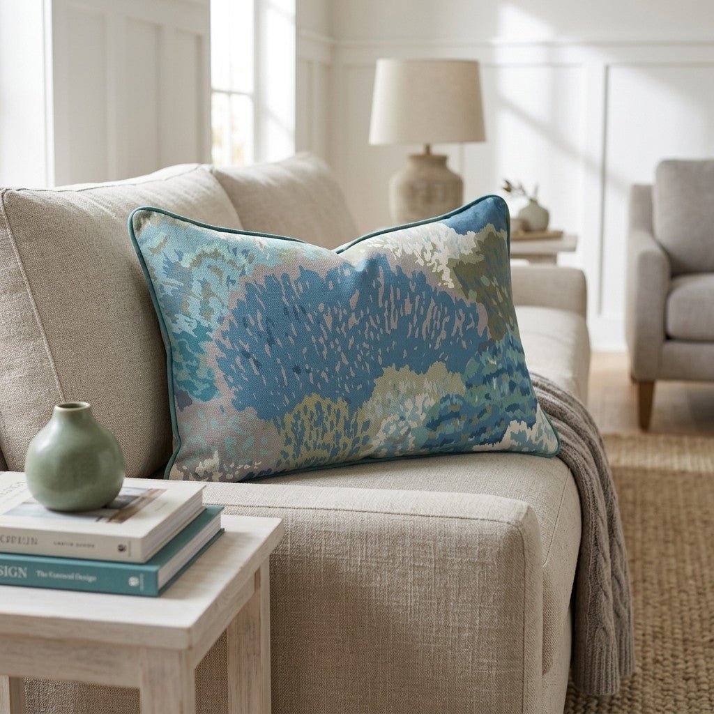 Coastal Charm Throw Pillow - Hillcroft Home