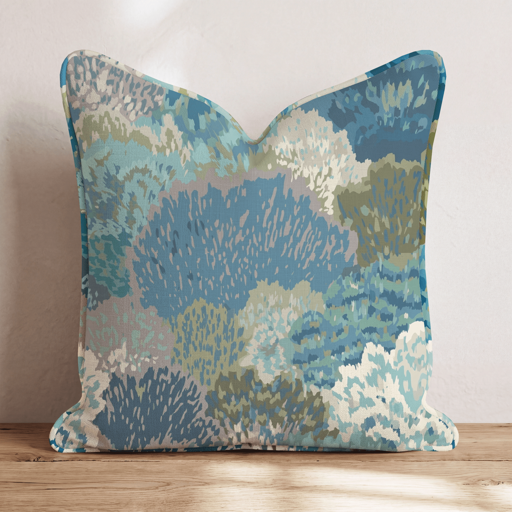 Coastal Charm Throw Pillow - Hillcroft Home