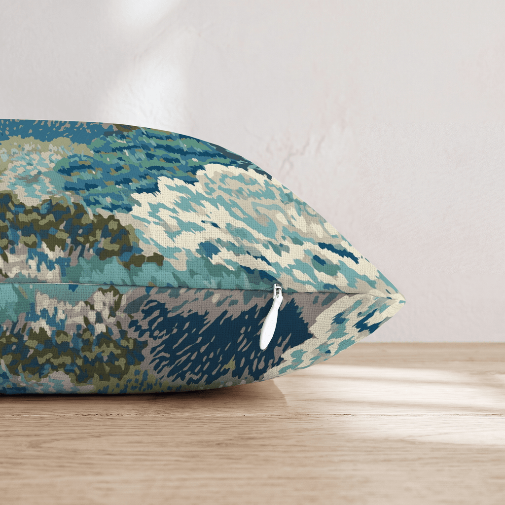 Coastal Charm Throw Pillow - Hillcroft Home